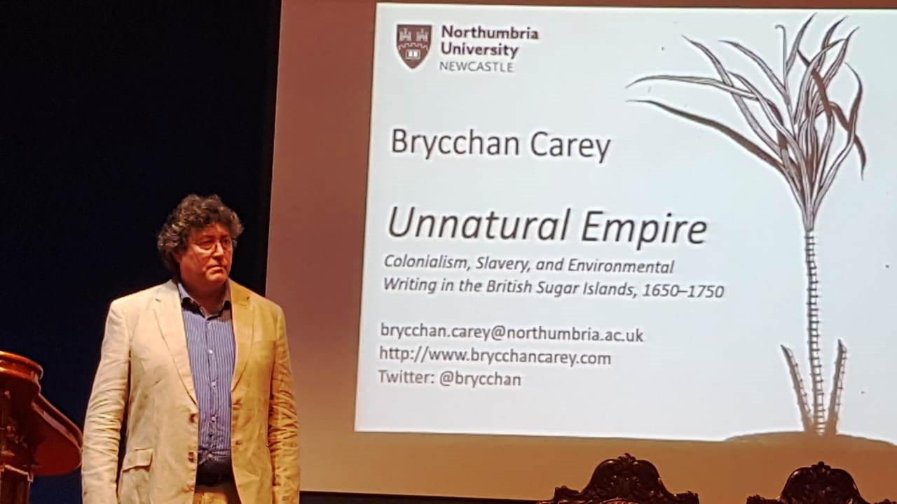 Keynote speaker Professor Brycchan Carey FSLE-India 2nd International Conference