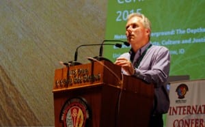 Mark Long speaks at "Toward Ecocultural Ethics" conference
